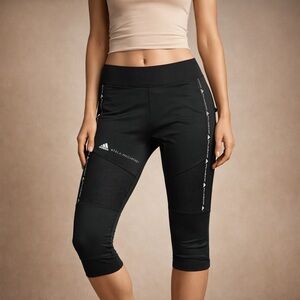 Adidas by Stella McCartney Parley Black Training Leggings Size S